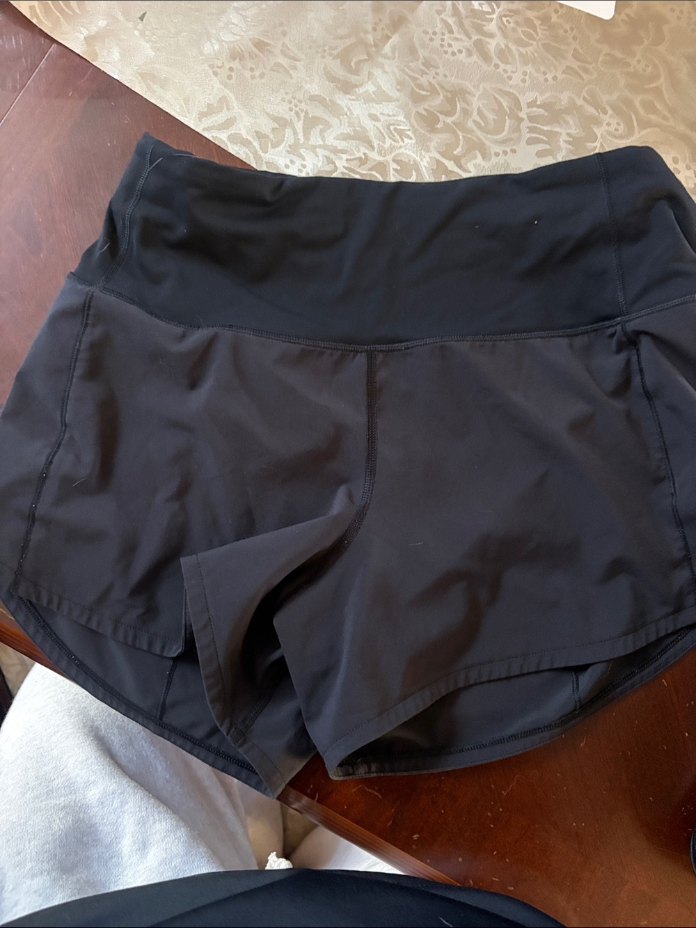 Black Lululemon Speed Ups No Liner